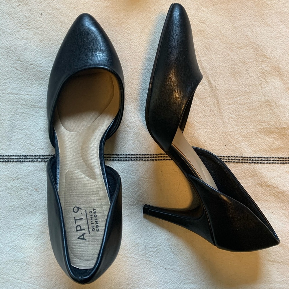 Black heels